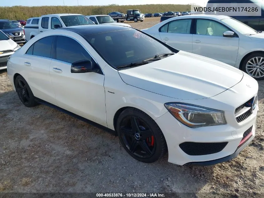 2015 Mercedes-Benz Cla 250 VIN: WDDSJ4EB0FN174286 Lot: 40533876