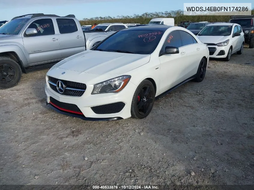 2015 Mercedes-Benz Cla 250 VIN: WDDSJ4EB0FN174286 Lot: 40533876