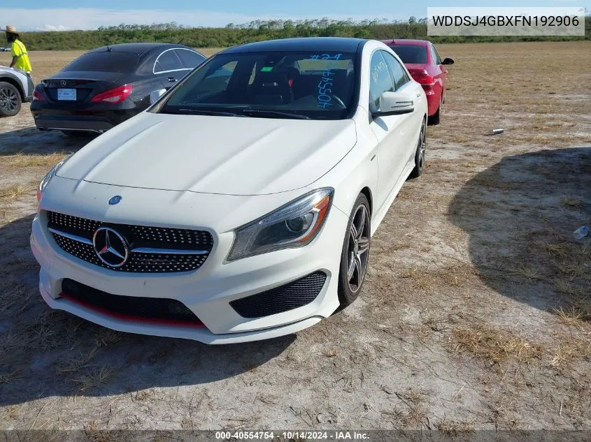 2015 Mercedes-Benz Cla 250 4Matic VIN: WDDSJ4GBXFN192906 Lot: 40554754