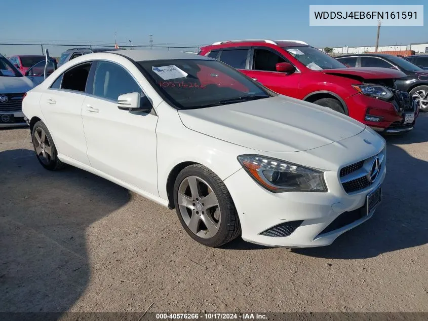 2015 Mercedes-Benz Cla 250 VIN: WDDSJ4EB6FN161591 Lot: 40576266