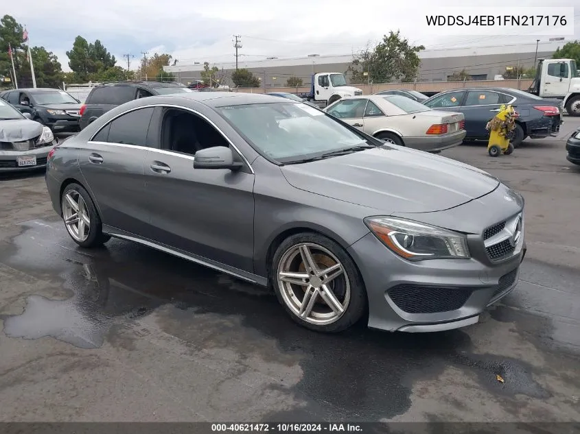 2015 Mercedes-Benz Cla 250 VIN: WDDSJ4EB1FN217176 Lot: 40621472