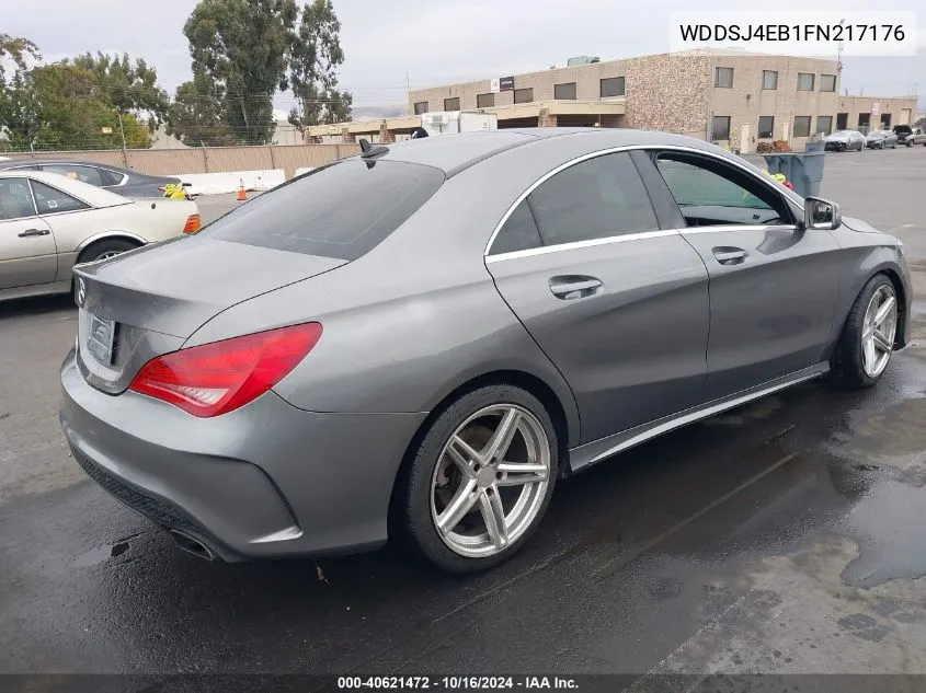 2015 Mercedes-Benz Cla 250 VIN: WDDSJ4EB1FN217176 Lot: 40621472