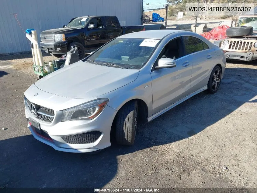 2015 Mercedes-Benz Cla 250 VIN: WDDSJ4EB8FN236307 Lot: 40795624