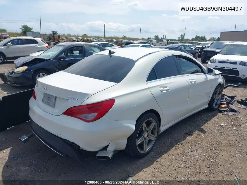 2016 Mercedes-Benz Cla VIN: WDDSJ4GB9GN304497 Lot: 12080405