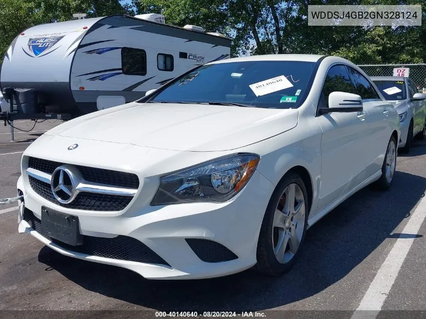 2016 Mercedes-Benz Cla 250 250 4Matic VIN: WDDSJ4GB2GN328124 Lot: 40140640