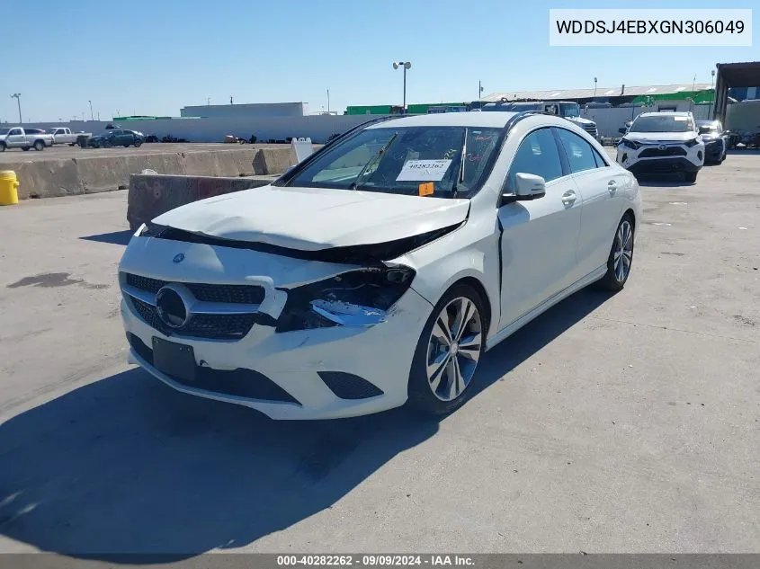 2016 Mercedes-Benz Cla 250 VIN: WDDSJ4EBXGN306049 Lot: 40282262