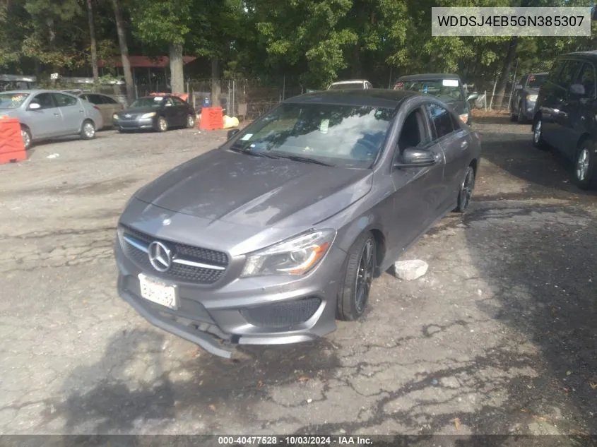 2016 Mercedes-Benz Cla 250 VIN: WDDSJ4EB5GN385307 Lot: 40477528