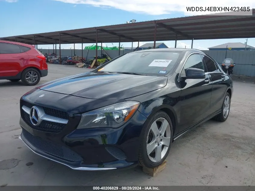 WDDSJ4EBXHN423485 2017 Mercedes-Benz Cla 250