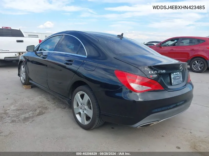 WDDSJ4EBXHN423485 2017 Mercedes-Benz Cla 250