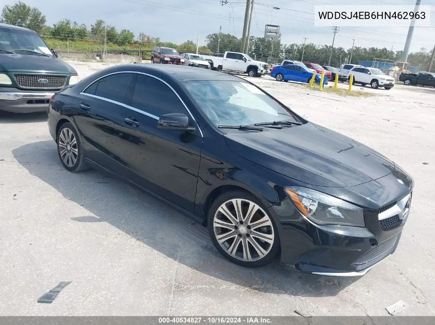 2017 Mercedes-Benz Cla 250 VIN: WDDSJ4EB6HN462963 Lot: 40534827