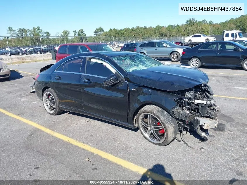 2017 Mercedes-Benz Cla 250 VIN: WDDSJ4EB8HN437854 Lot: 40555924