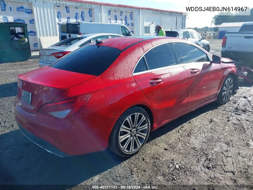 WDDSJ4EB0JN614967 2018 Mercedes-Benz Cla 250