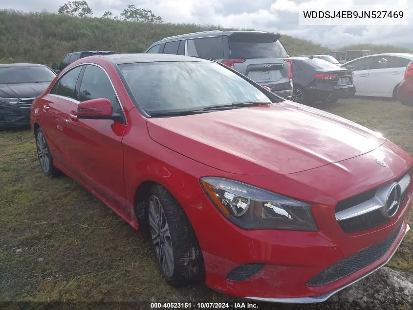 2018 Mercedes-Benz Cla 250 VIN: WDDSJ4EB9JN527469 Lot: 40523151