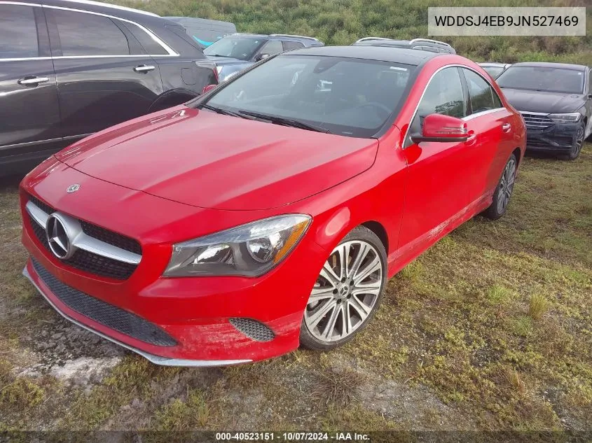 2018 Mercedes-Benz Cla 250 VIN: WDDSJ4EB9JN527469 Lot: 40523151