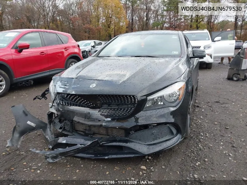 2018 Mercedes-Benz Cla 250 4Matic VIN: WDDSJ4GB4JN679530 Lot: 40772785