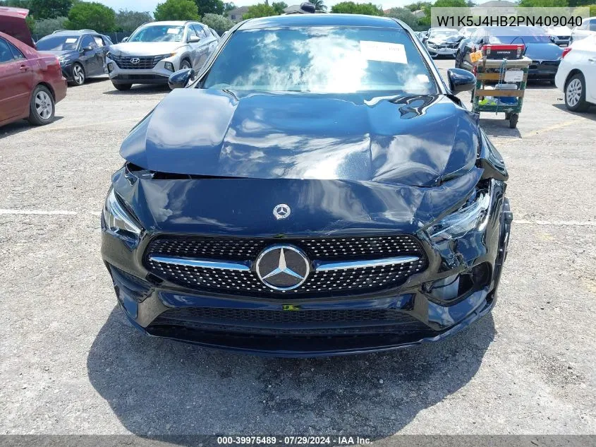 2023 Mercedes-Benz Cla 250 Coupe 250 4Matic VIN: W1K5J4HB2PN409040 Lot: 39975489