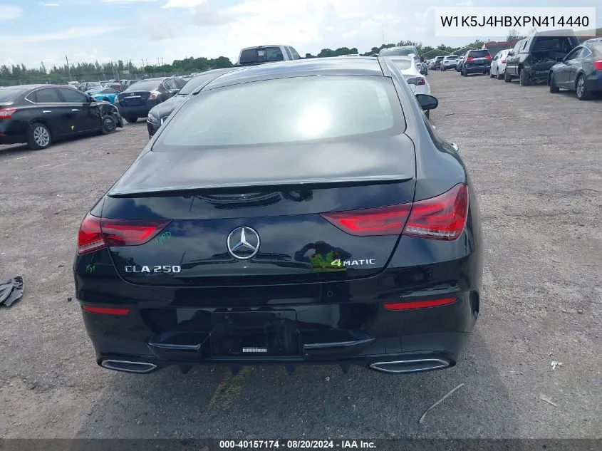 2023 Mercedes-Benz Cla 250 Coupe 4Matic VIN: W1K5J4HBXPN414440 Lot: 40157174