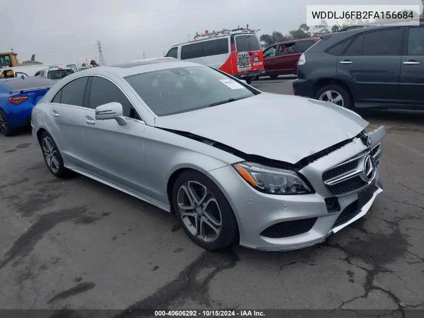 2015 Mercedes-Benz Cls 400 VIN: WDDLJ6FB2FA156684 Lot: 40606292