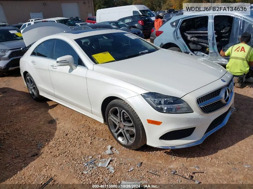 2015 Mercedes-Benz Cls 400 VIN: WDDLJ6FB2FA134636 Lot: 40713800