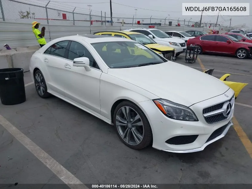 2016 Mercedes-Benz Cls 400 VIN: WDDLJ6FB7GA165608 Lot: 40186114