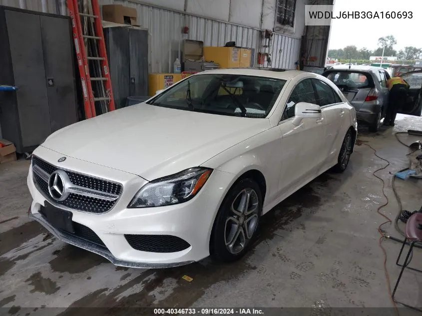 2016 Mercedes-Benz Cls 400 4Matic VIN: WDDLJ6HB3GA160693 Lot: 40346733