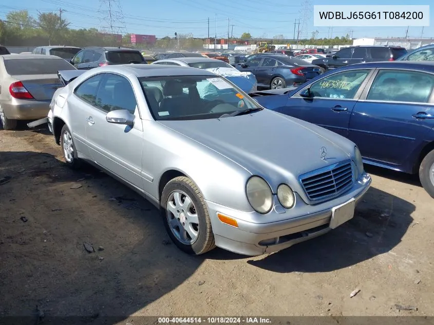 2001 Mercedes-Benz Clk 320 VIN: WDBLJ65G61T084200 Lot: 40644514