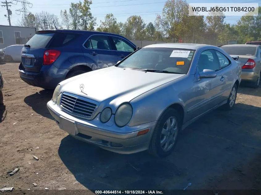 2001 Mercedes-Benz Clk 320 VIN: WDBLJ65G61T084200 Lot: 40644514