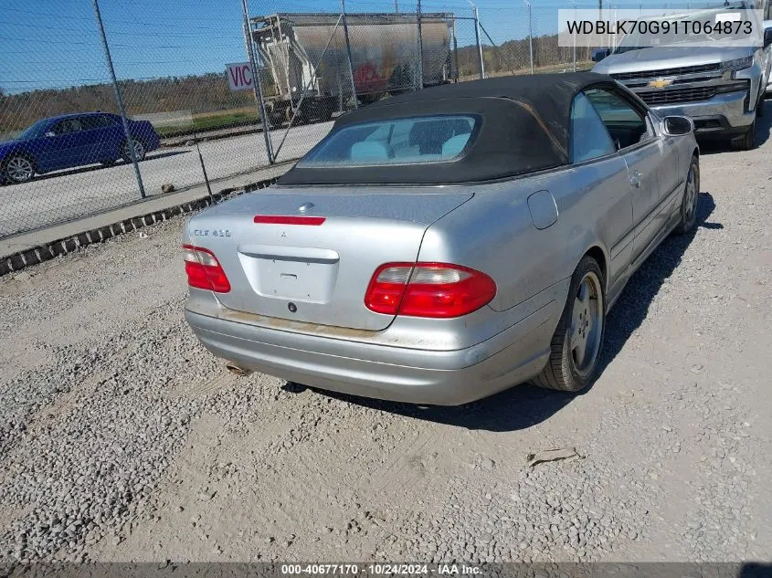 2001 Mercedes-Benz Clk 430 VIN: WDBLK70G91T064873 Lot: 40677170