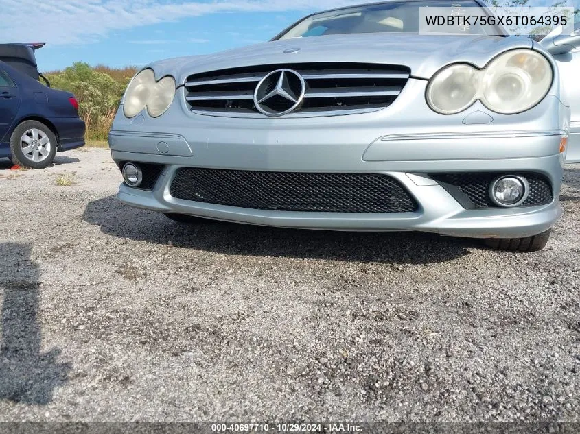 2006 Mercedes-Benz Clk 500 VIN: WDBTK75GX6T064395 Lot: 40697710