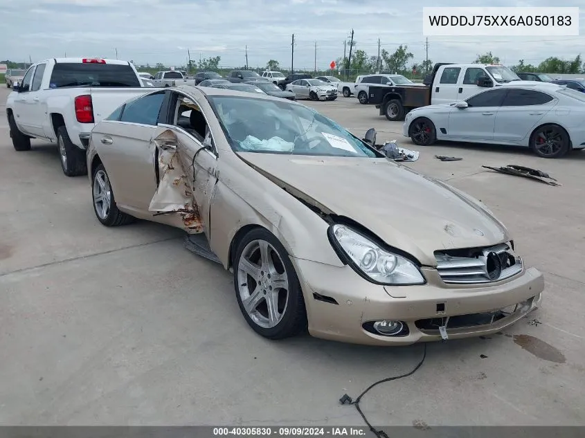 2006 Mercedes-Benz Cls 500 VIN: WDDDJ75XX6A050183 Lot: 40305830