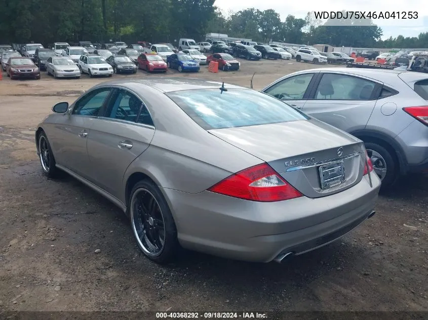 2006 Mercedes-Benz Cls 500 VIN: WDDDJ75X46A041253 Lot: 40368292