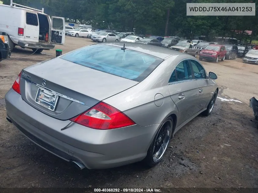 2006 Mercedes-Benz Cls 500 VIN: WDDDJ75X46A041253 Lot: 40368292