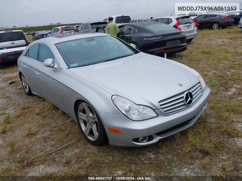 2006 Mercedes-Benz Cls 500C VIN: WDDDJ75X96A061353 Lot: 40541707