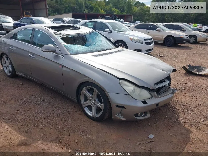 2007 Mercedes-Benz Cls 550 VIN: WDDDJ72XX7A099308 Lot: 40466943