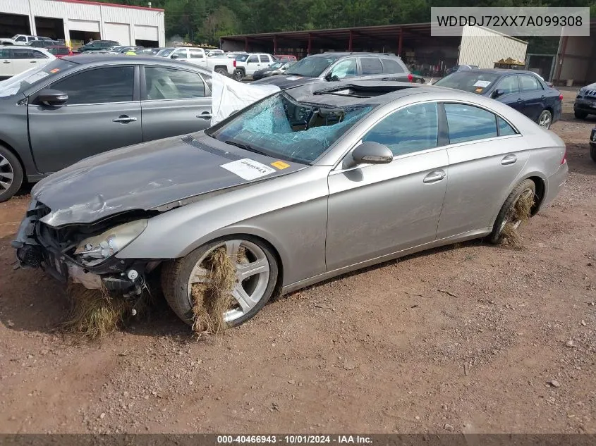 2007 Mercedes-Benz Cls 550 VIN: WDDDJ72XX7A099308 Lot: 40466943