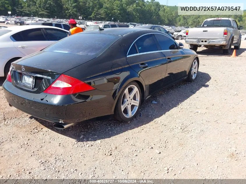 2007 Mercedes-Benz Cls 550 VIN: WDDDJ72X57A079547 Lot: 40525727