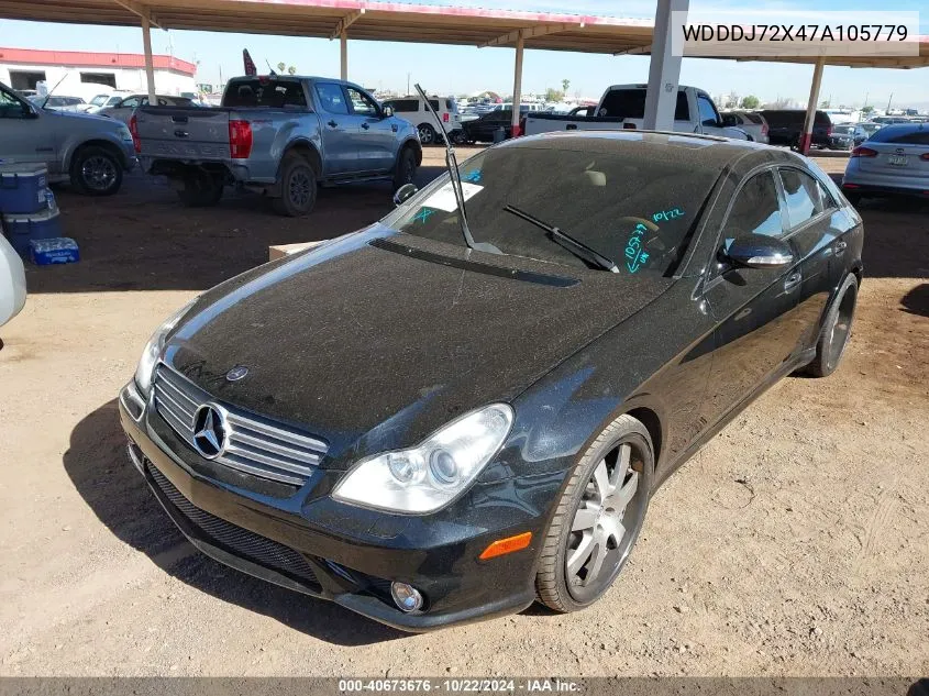 2007 Mercedes-Benz Cls 550 VIN: WDDDJ72X47A105779 Lot: 40673676