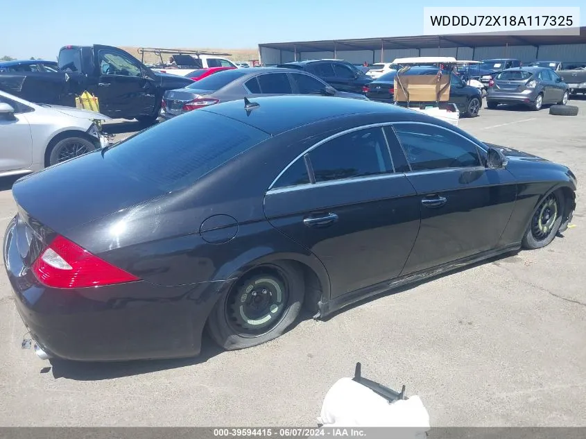 WDDDJ72X18A117325 2008 Mercedes-Benz Cls 550