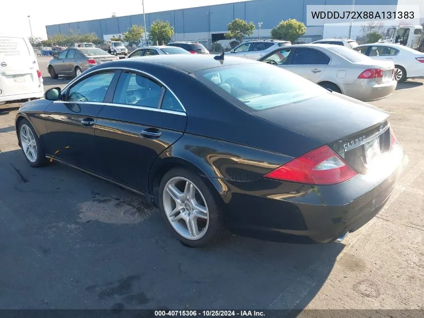 2008 Mercedes-Benz Cls 550 VIN: WDDDJ72X88A131383 Lot: 40715306