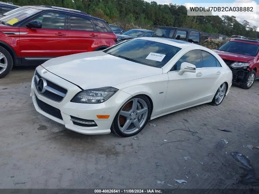 2012 Mercedes-Benz Cls 550 VIN: WDDLJ7DB2CA038882 Lot: 40826541