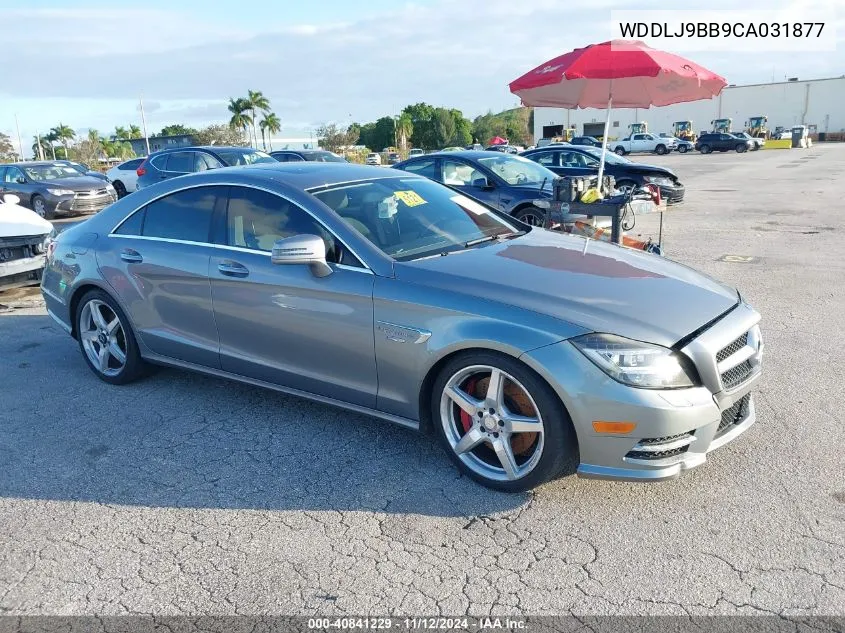 2012 Mercedes-Benz Cls 550 4Matic VIN: WDDLJ9BB9CA031877 Lot: 40841229