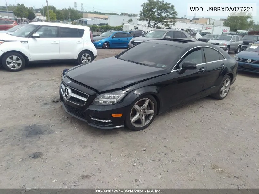 2013 Mercedes-Benz Cls 550 4Matic VIN: WDDLJ9BBXDA077221 Lot: 39387247