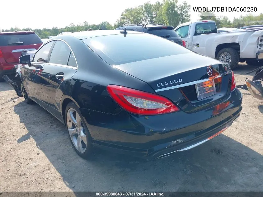 2013 Mercedes-Benz Cls 550 VIN: WDDLJ7DB1DA060230 Lot: 39988043