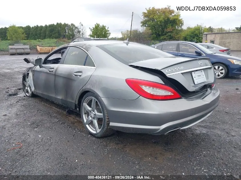 2013 Mercedes-Benz Cls 550 VIN: WDDLJ7DBXDA059853 Lot: 40436121