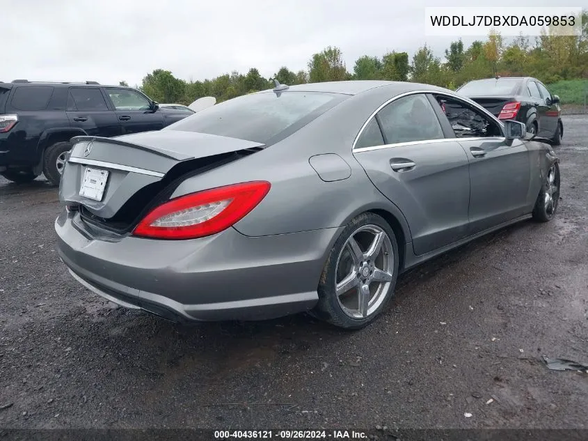 2013 Mercedes-Benz Cls 550 VIN: WDDLJ7DBXDA059853 Lot: 40436121