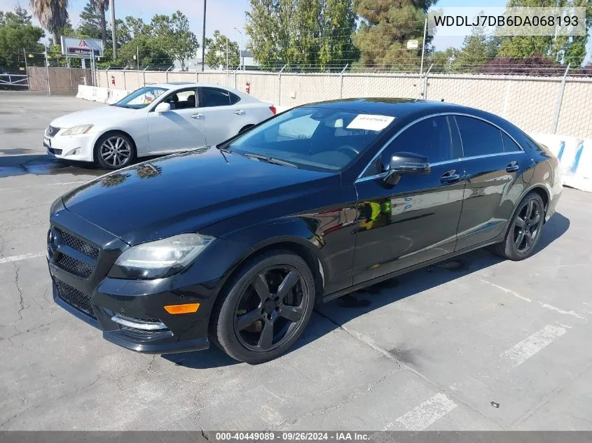 2013 Mercedes-Benz Cls 550 VIN: WDDLJ7DB6DA068193 Lot: 40449089