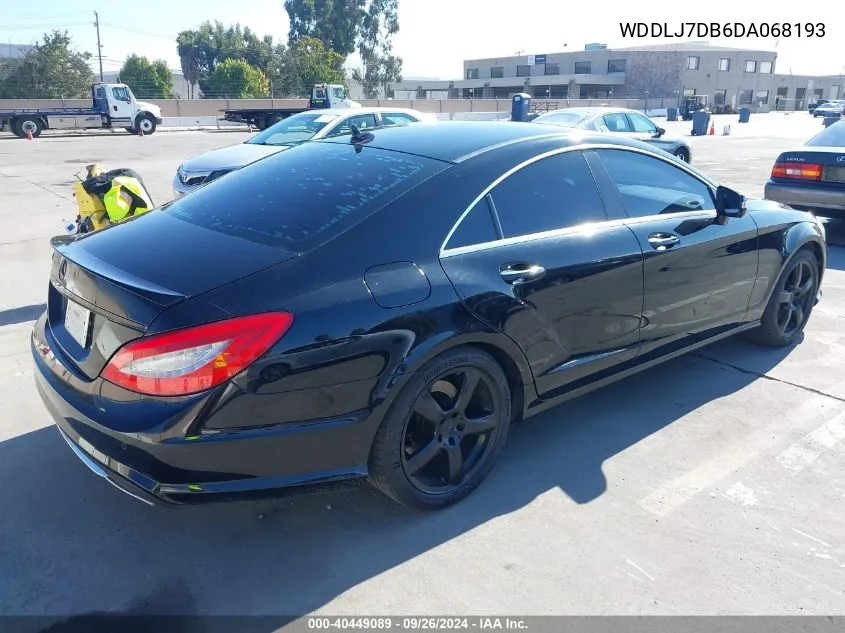 2013 Mercedes-Benz Cls 550 VIN: WDDLJ7DB6DA068193 Lot: 40449089