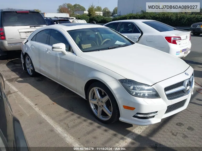 2013 Mercedes-Benz Cls 550 VIN: WDDLJ7DB6DA089027 Lot: 40799279