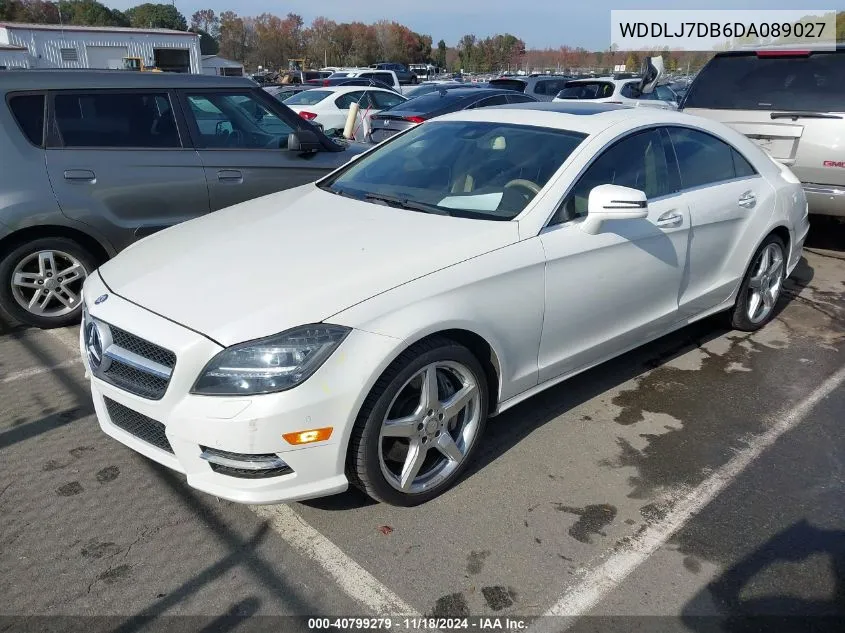 2013 Mercedes-Benz Cls 550 VIN: WDDLJ7DB6DA089027 Lot: 40799279