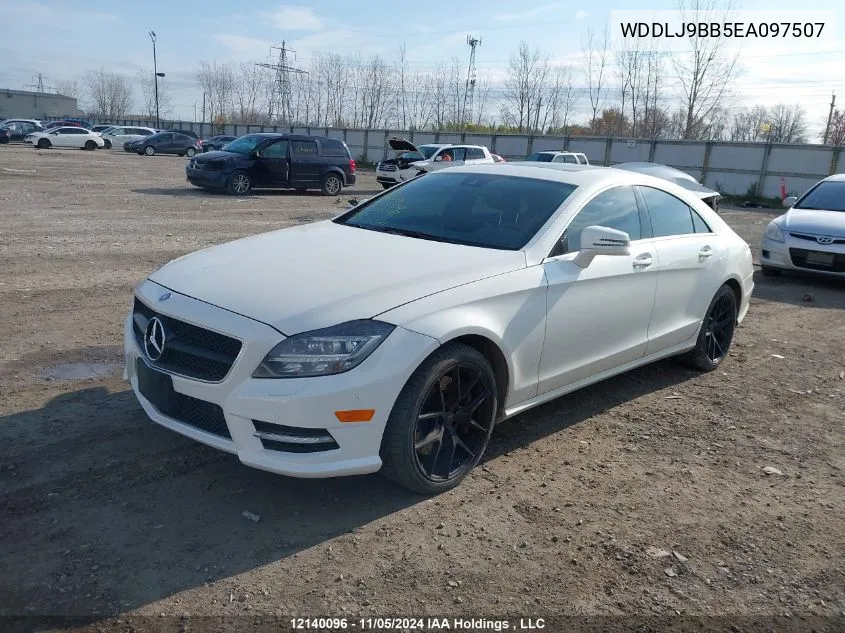 2014 Mercedes-Benz Cls 550 4Matic VIN: WDDLJ9BB5EA097507 Lot: 12140096